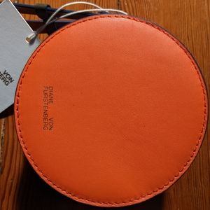 DVF round clutch NWT